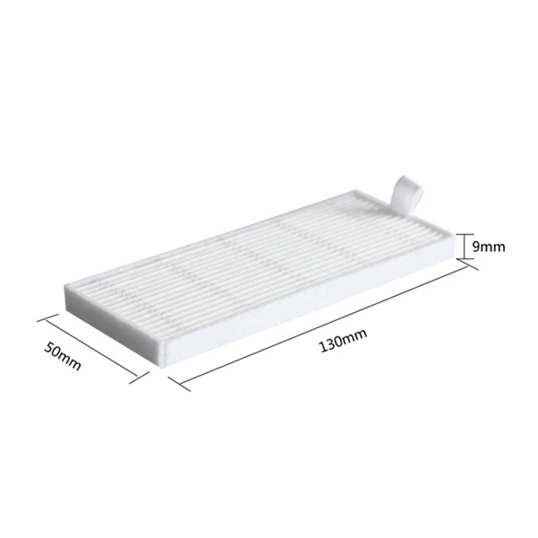 

Side Brush Filter Mopping Cloth Replacement Kit for Conga 1290 1390 Robot Vacuum Cleaner