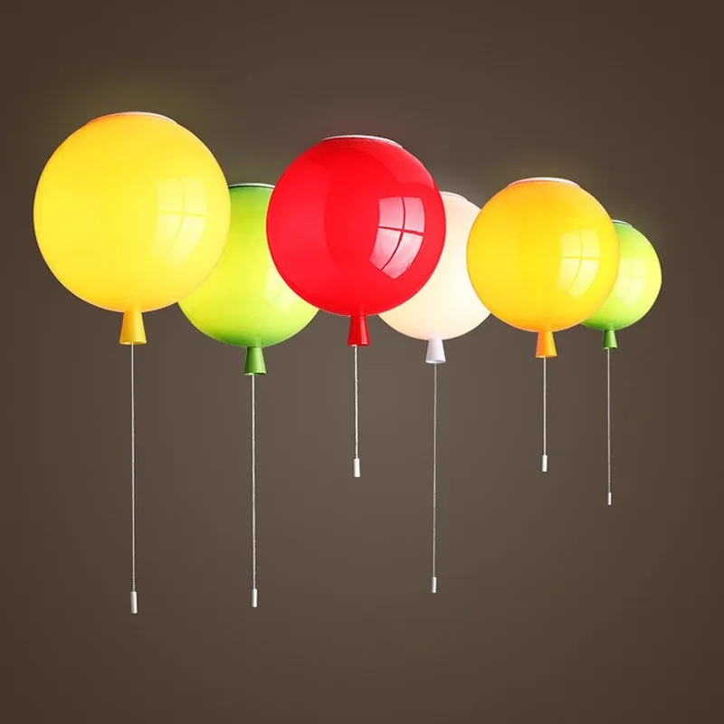 

Creative kindergarten color decoration balloon warm bedroom children's fashion clothing store decoration ceiling lamp LX112411
