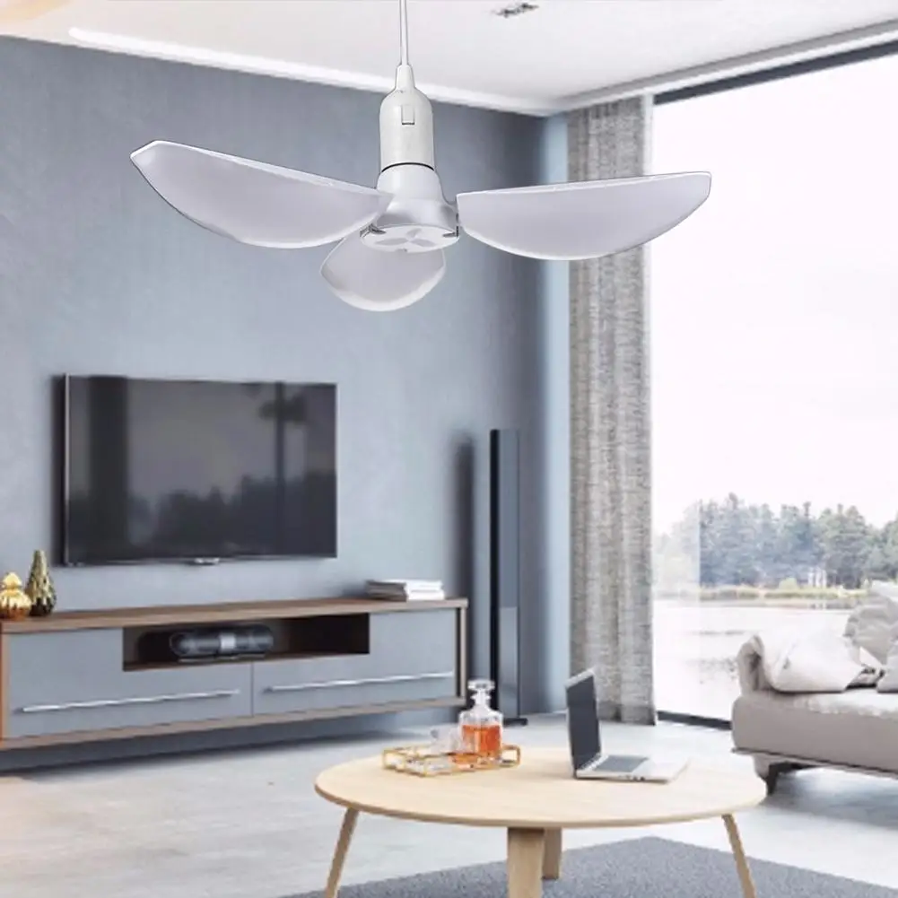 60 Вт Светодиодная лампа для гаража деформируемый рабочий светильник потолочный