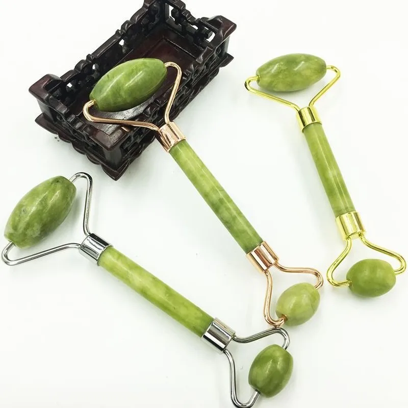 1 шт. Нефритовый ролик для похудения и ухода за лицом | Красота здоровье