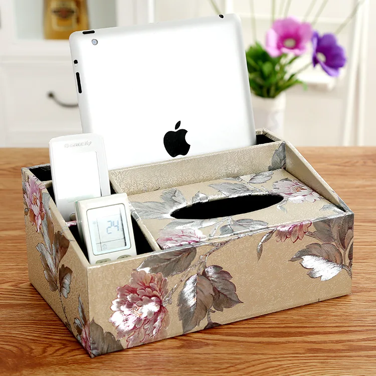 Многофункциональная коробка для салфеток в европейском стиле домашняя бумажная