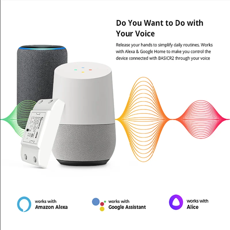 Sonoff Basic R2 1/10/30 шт. Wi Fi выключатель модуль дистанционного управления умным домом