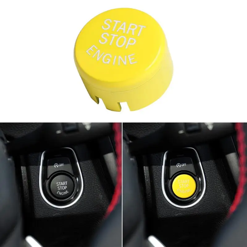 Авто старт/Стоп двигателя кнопочный переключатель кнопки Накладка для BMW F20 F21 F22
