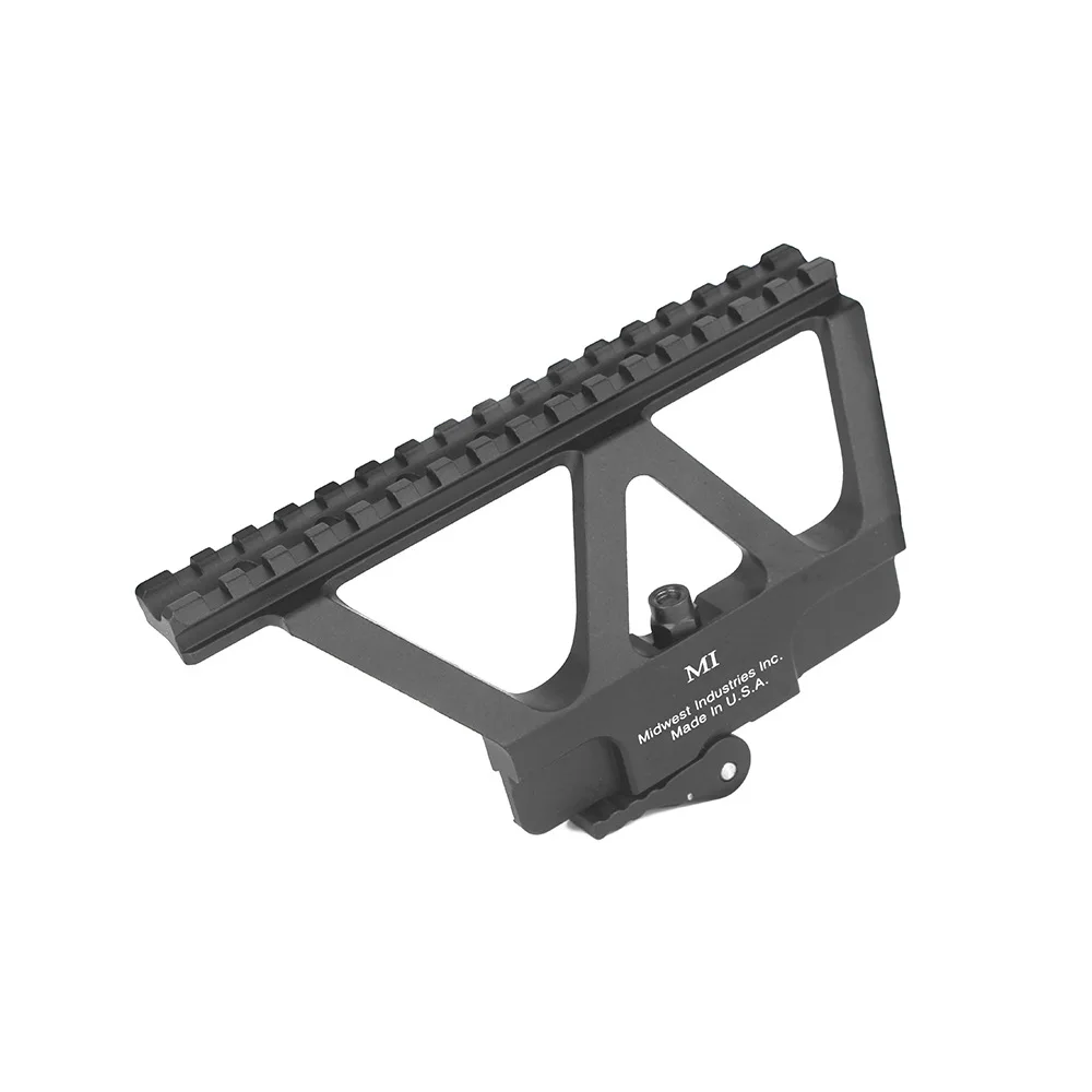 

Hunting CNC Quick Detach 20mm Picatinny Guide Rail Aluminum Alloy AK side Guide rail sight bracket Rifle Gun Accessories