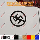 Антиназ, наклейка против расизма, железный автомобильный виниловый выберите размер и цвет, без bkg