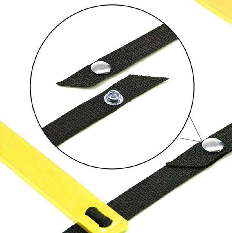 Сильный 12 перекладина 6 метров 18 футов Футбольная подвижная лестница для футбола