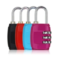1pc multicolor mini digit password lock for luggage suitcase baggage toolbox gym locker txtb1