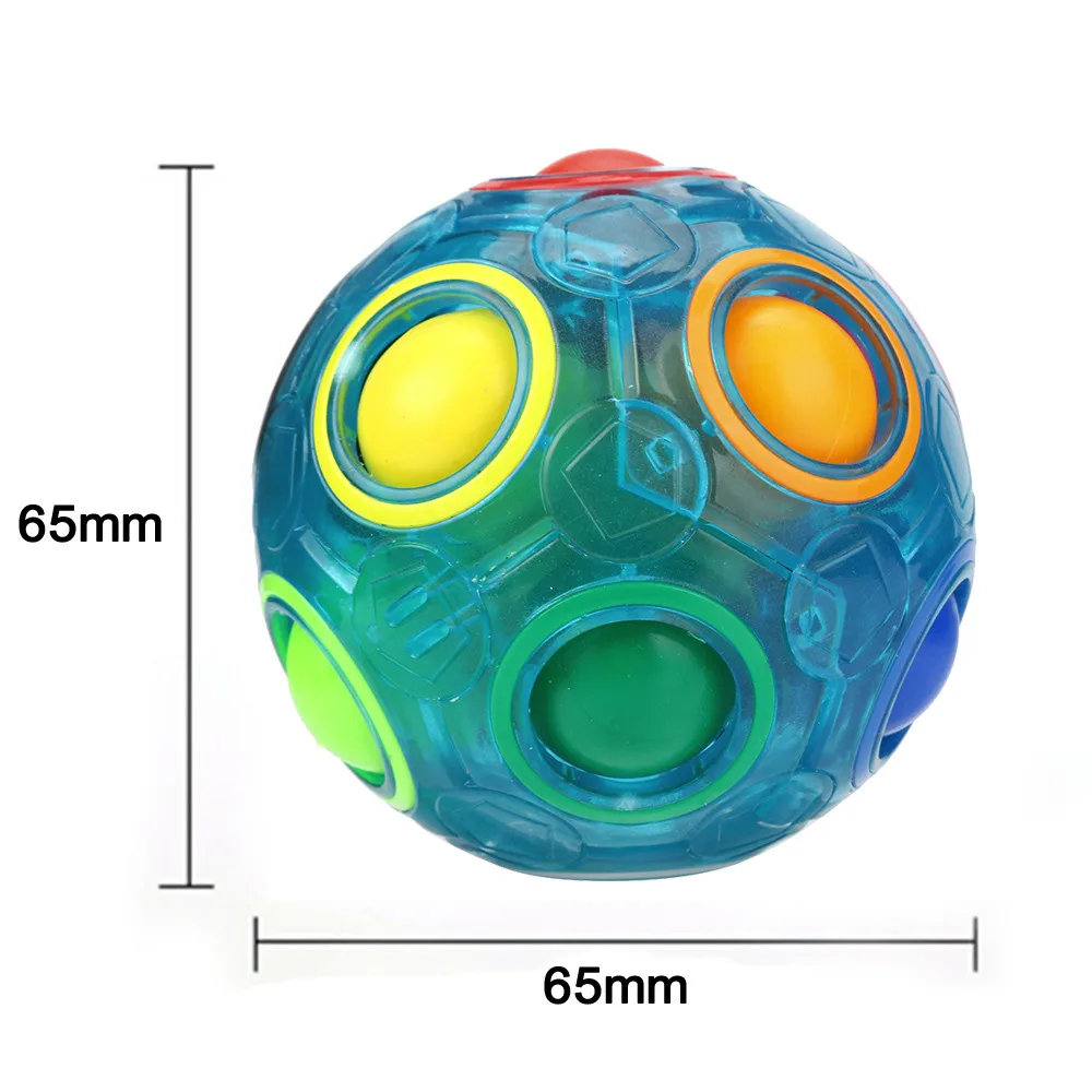

Magic Cube Antistress Cube Rainbow Ball Puzzles Football Educational Learning Toys for Children Adult Kids Stress Reliever Toys