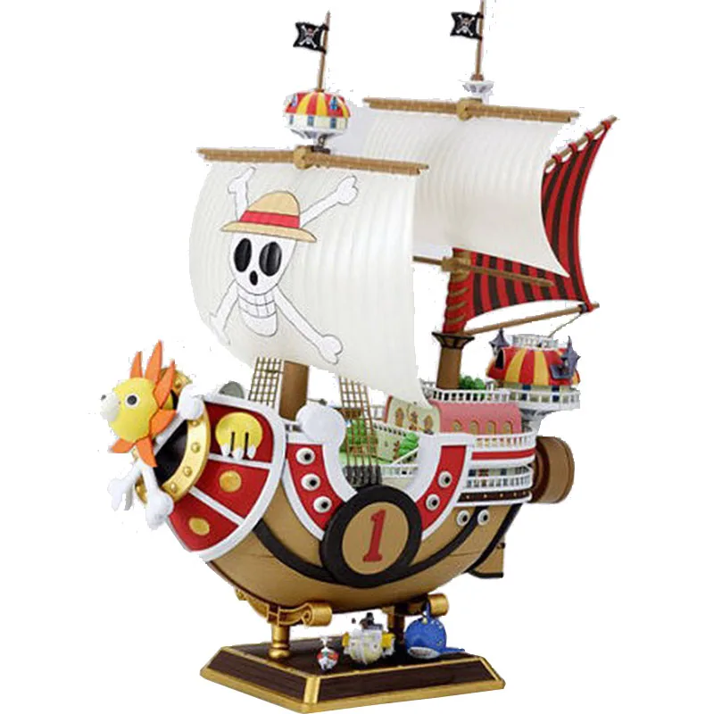one piece anime statue thousand sunny going merry 2 years later pirate ship action figure pvc model toys collector birthday gift free global shipping