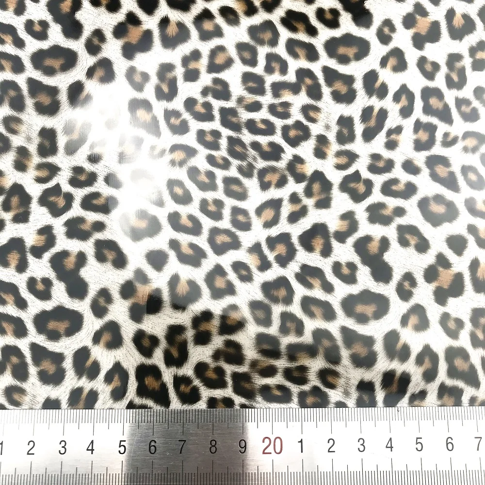 Зеркальный светоотражающий леопардовый дизайн экологичный ТПУ мягкий