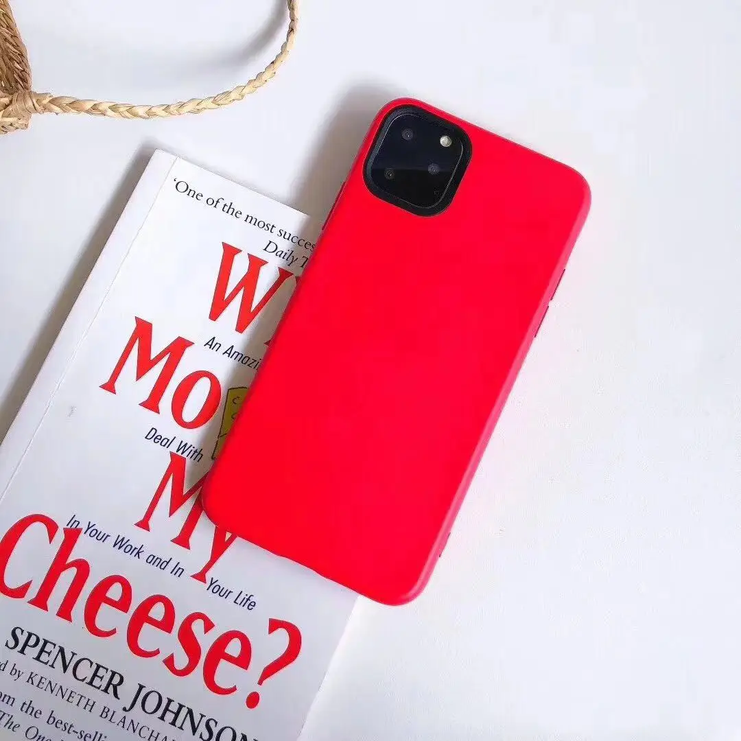 Жидкий цветной контрастный силиконовый iPhone11/11PRO/Apple x Чехол для мобильного телефона XS MAX/XR все включено мягкий чехол iPhone6/7/8