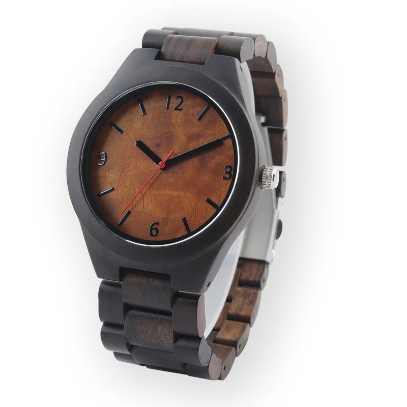 Часы из натурального дерева мужские роскошные деревянные ретро сандалии