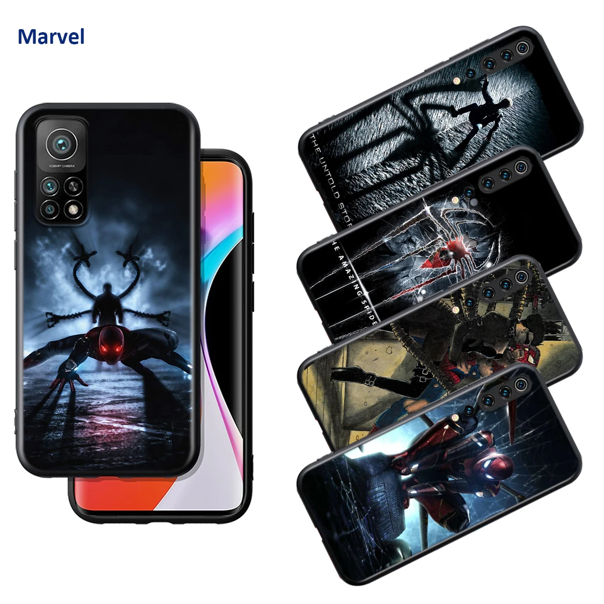 

Spiderman Vs Octopus For Xiaomi Poco X3 NFC M2 X2 F2 F3 C3 M3 F1 Pro Mi Play Mix 3 A3 A2 A1 6 Lite Soft Phone Case