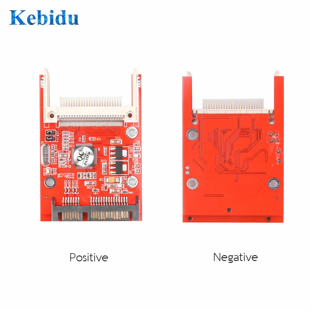 KEBIDU 1 шт. CF до 2 5 дюймов SATA серийный компактный адаптер вспышки тип I/II Бесплатный