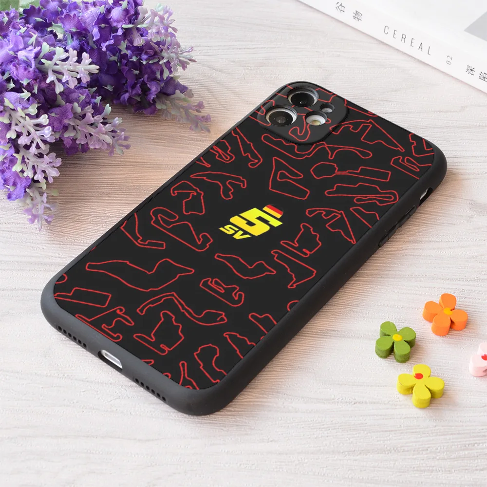 

For iPhone Sv 5 Circuits Pattern Print Soft Matt Apple Case