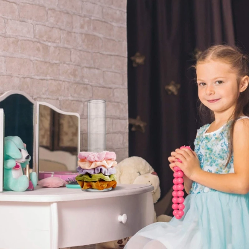 Акриловая подставка-держатель для украшений органайзер бархатная подставка