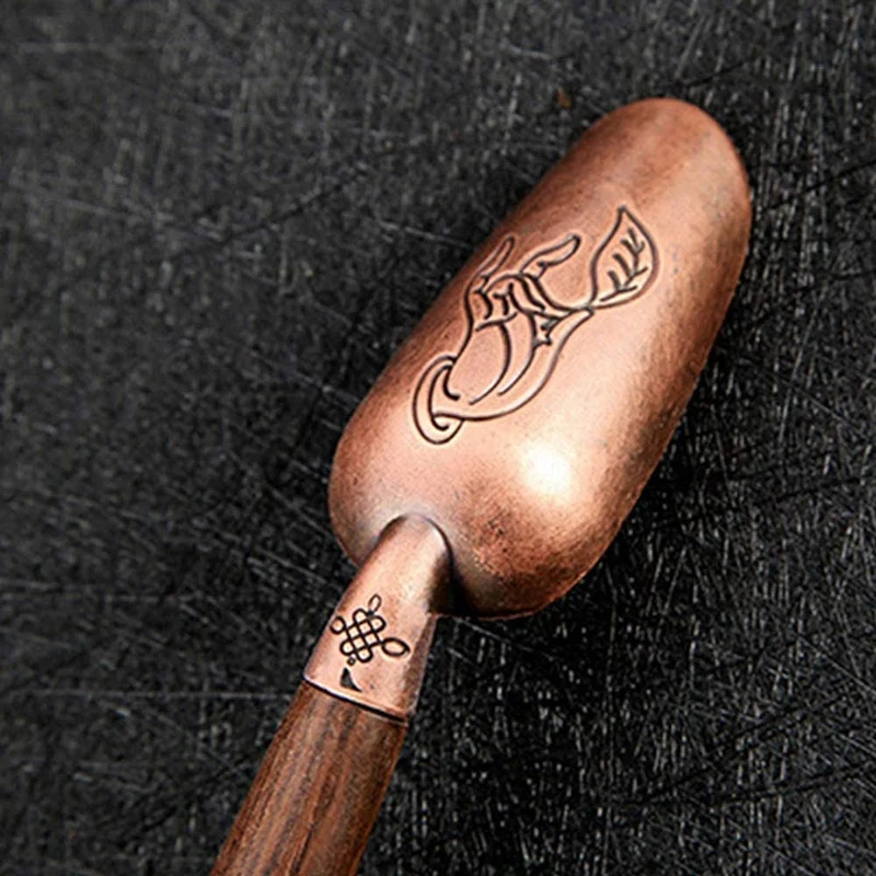 

2 Pcs Wooden Tea Spoon,Coffee Scoop,Used to Shovel Coffee Powder,Tea Tool,Teaspoons,Tea Shovel,Easy to Clean