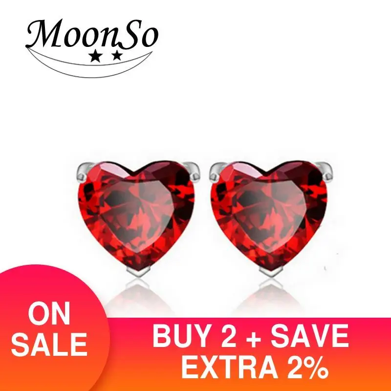 Серьги гвоздики из стерлингового серебра 925 пробы серьги для девочек модные