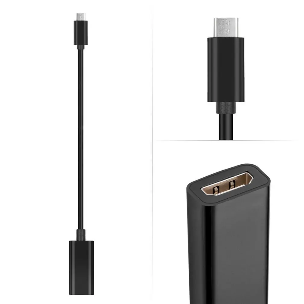 USB-C Type-C к HDMI-совместимый кабель для ТВ-рекламы с HDMI Samsung Note 8 9 S9 S8 | Электроника