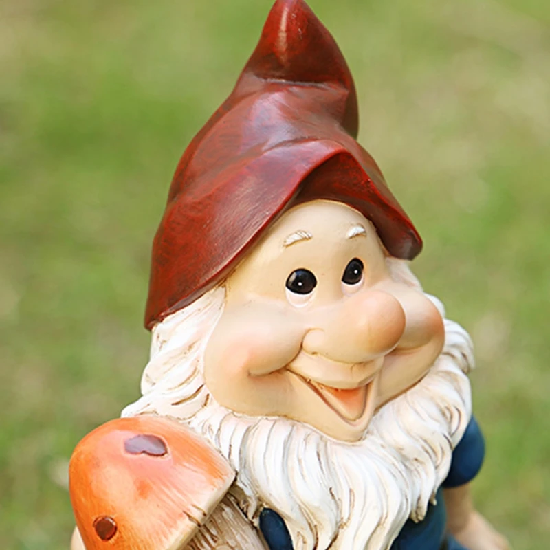 

Fairy Garden - 1pcs Miniature Gnomes Figurines Accessories for Outdoor Decor