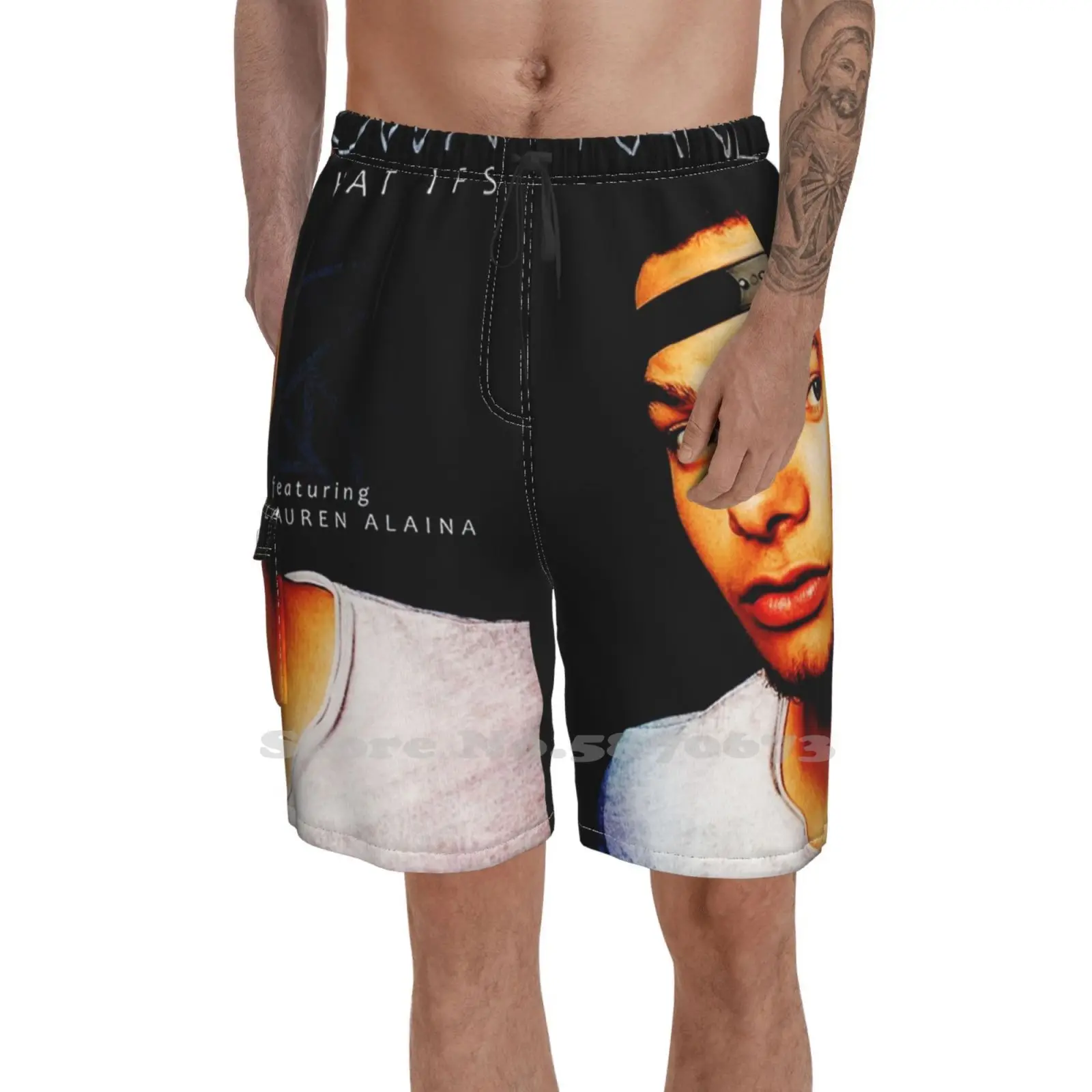 

Мужские спортивные пляжные шорты Kane Brown 99Df