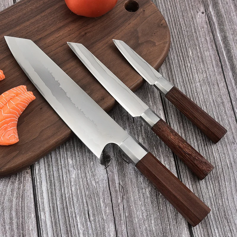 

Острый дамасский нож, японский кухонный нож, нож для рыбы, нож-сырец, многоцелевой нож, бытовой нож для фруктов