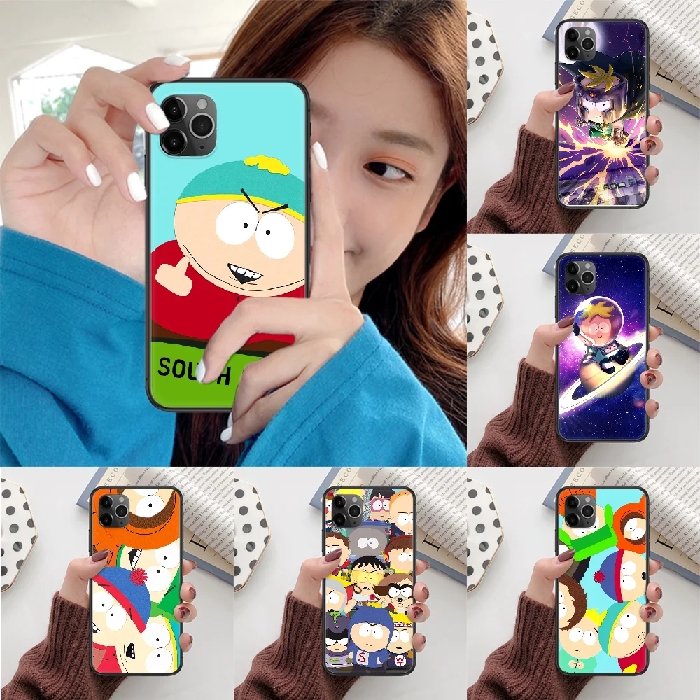 Милый чехол для телефона с рисунком Кенни из мультфильма South-Park IPhone 4 4s 5 5S SE 5C 6 6S 7 8