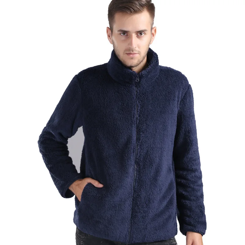 

2020 marque hommes vestes corail polaire court Cardigan manteau moyen-ge pour 463# homme pris polaire veste vtements vtement