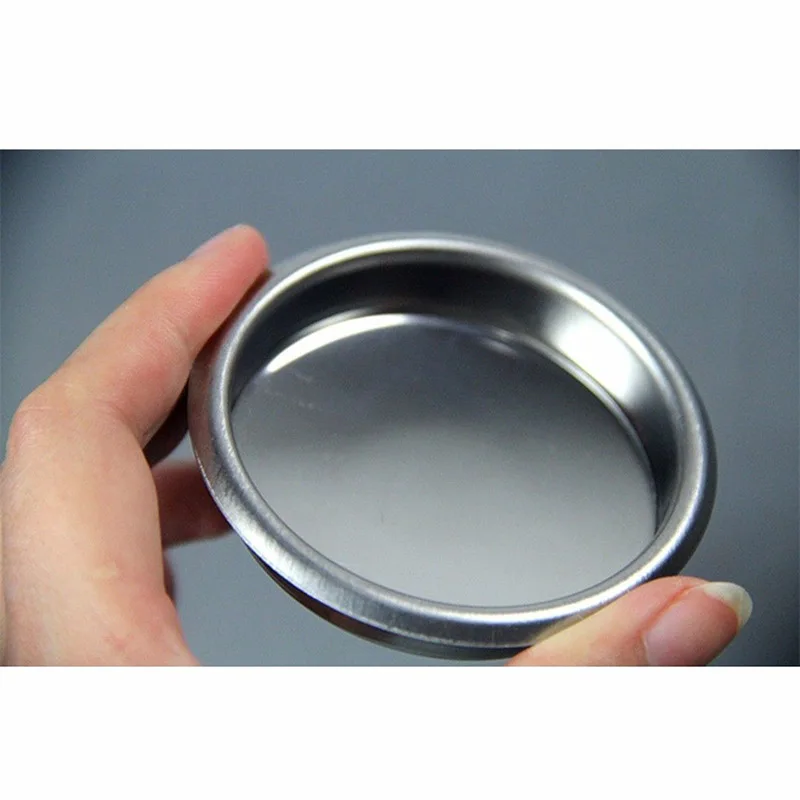 Нержавеющая Сталь Слепой фильтр кофе машина чайник заподлицо задний корзина