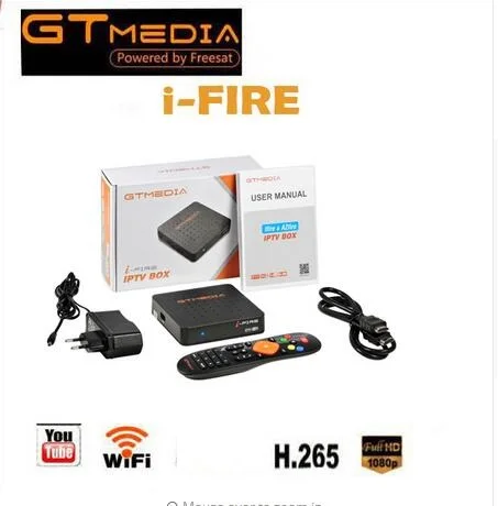 Спутниковый ТВ приемник GTmedia IFire полный 1080P встроенный 2 4G WiFi бокс IFire2|Спутниковое