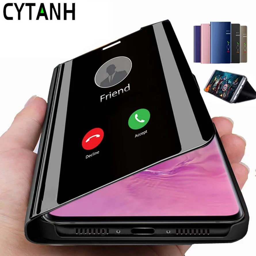 Умный чехол для Samsung Galaxy J3 J5 J7 A3 A5 A7 2017 A8 2018 кожаный чехол-подставка S8 S9 Plus