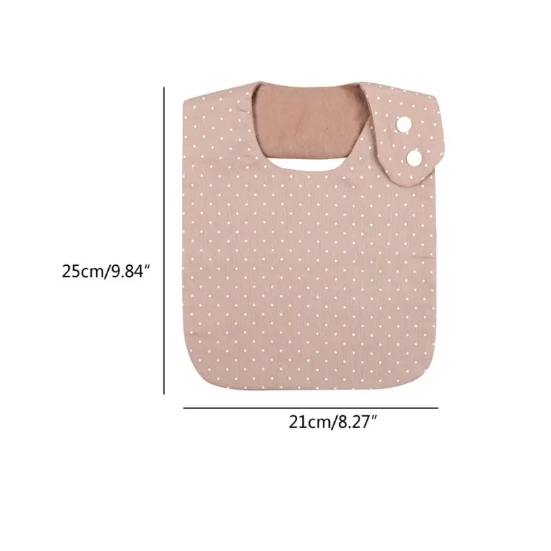 

Floral Vintage Baby Double-Side Cotton Bibs Bandana Girls Feeding Saliva Towel