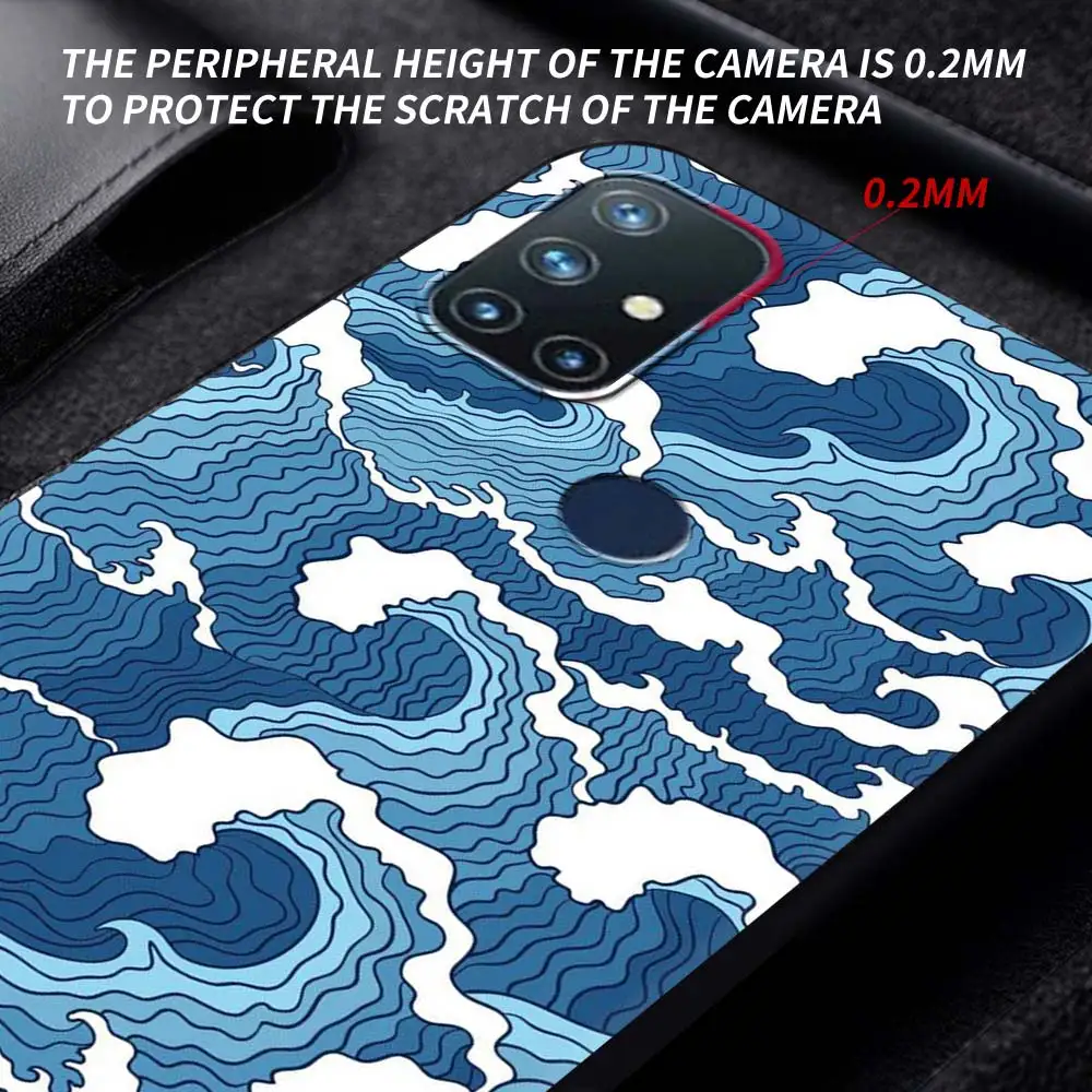 for oneplus 8 nord 7pro case for one plus z n10 5g 8t 7 pro n100 7t 6t full protection soft phone cover japanese style art japan free global shipping