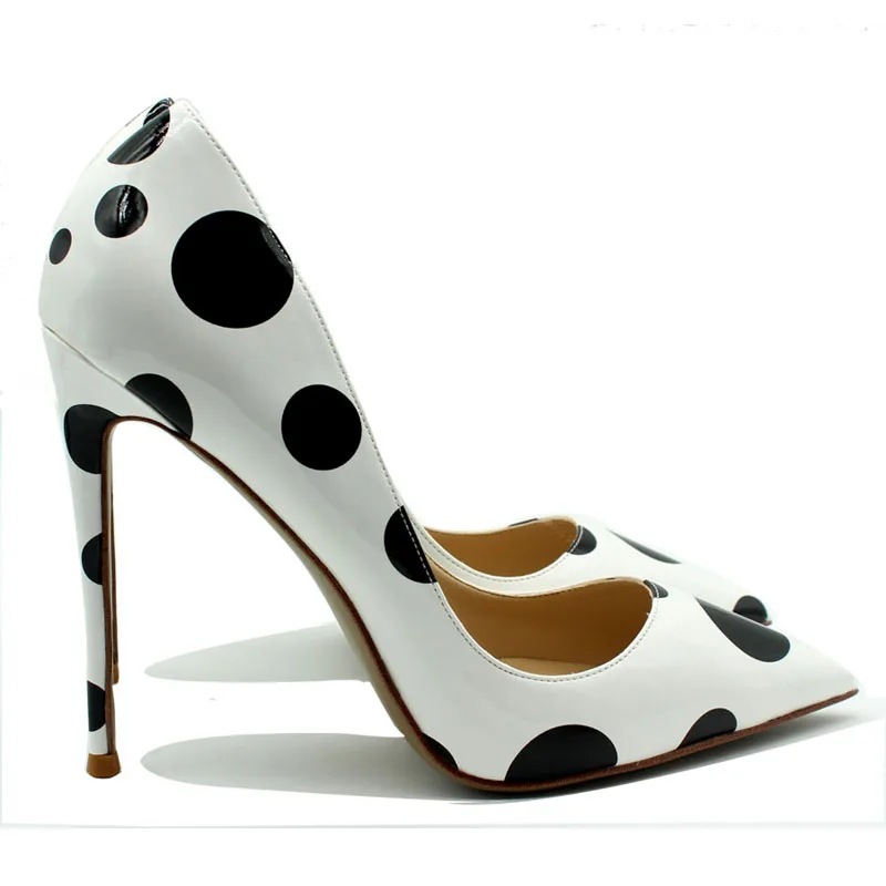 Туфли лодочки женские из натуральной кожи на высоком каблуке 8 см или 10 12