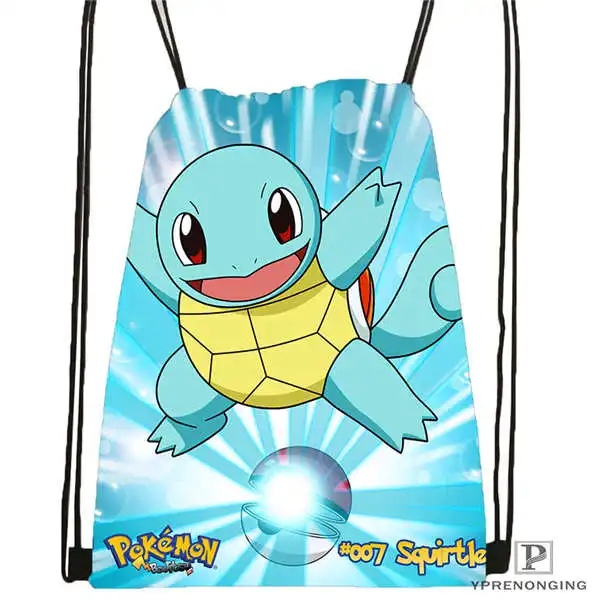 Пользовательские мультфильм-Покемон-милый @ 02-походная сумка на шнурке милый