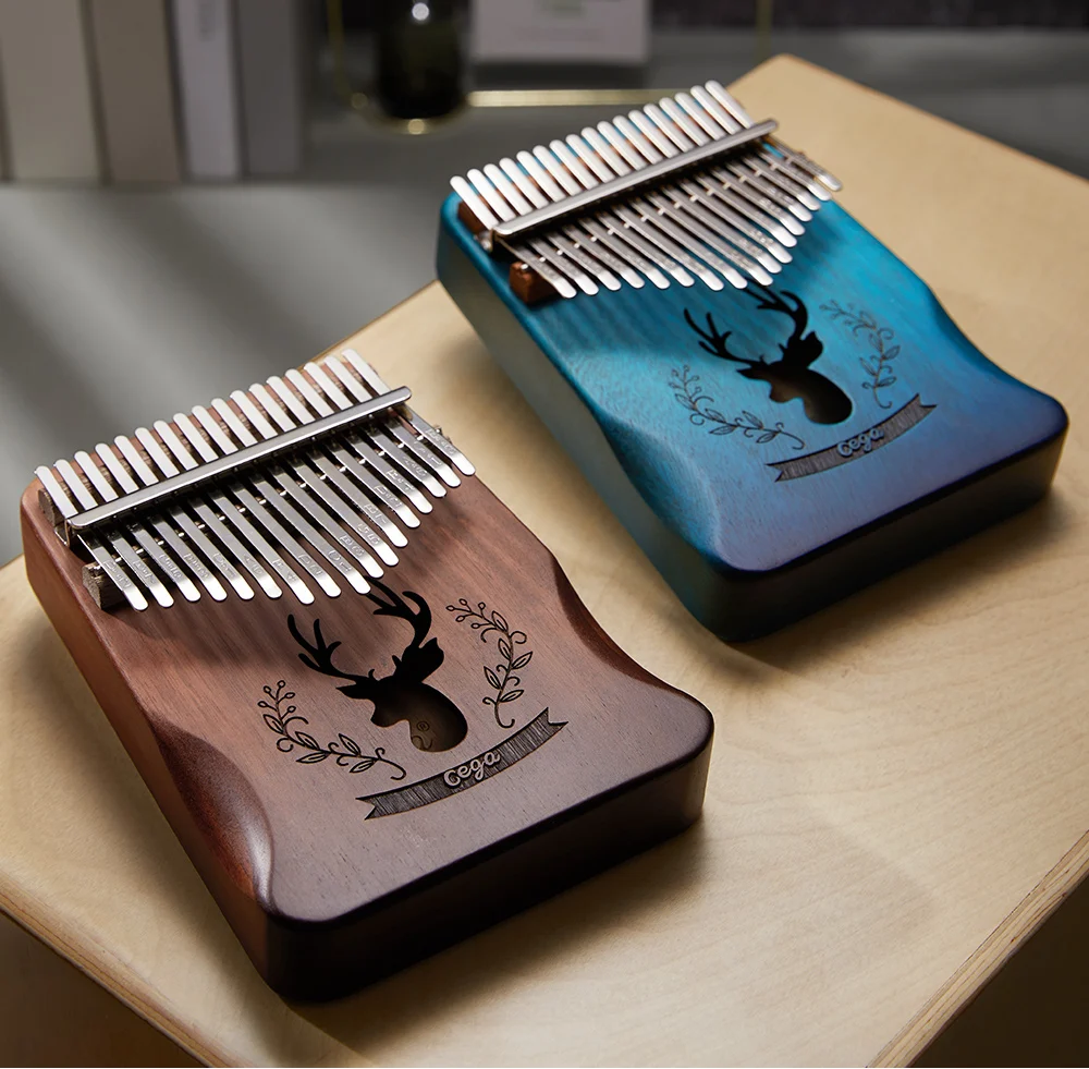 Калимба Cega 17 клавиш красное дерево калимба большой палец фортепиано Африканский