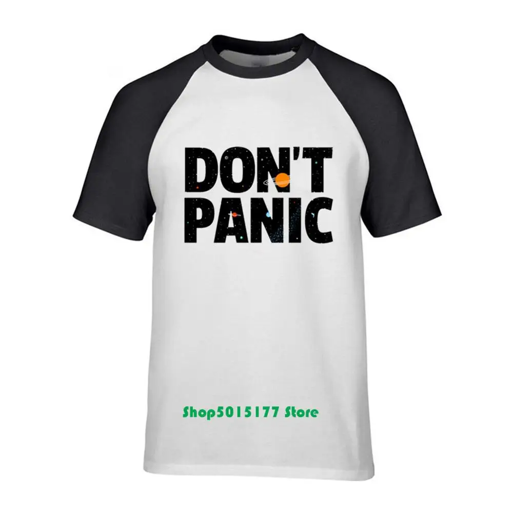 Стильная Футболка с принтом Occupy Earth SpaceX Starman Don't Panic для мужчин 100% хлопок Elon Musk Space
