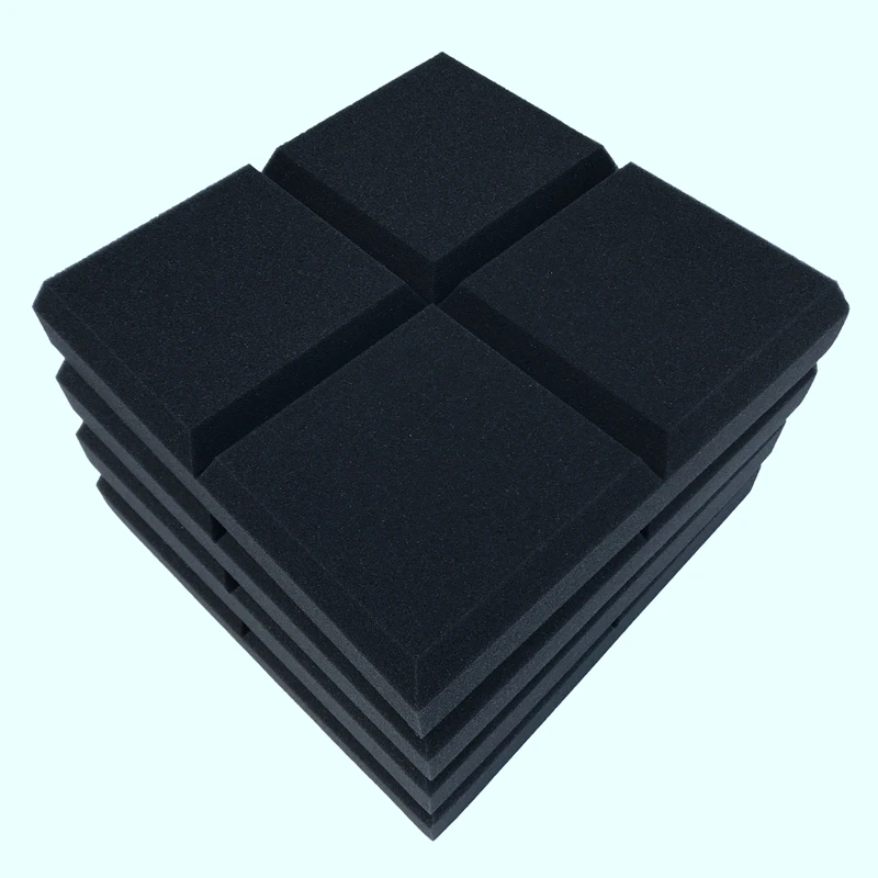 

6PCS Acoustic Soundproof Foam Sound Proof Padding Treatment for Studio Acoustic Echo Bass Insulation 12 x 12 x 2 Inch