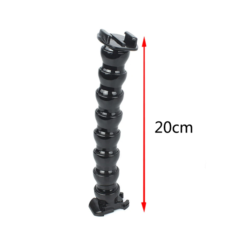SHOOT 24cm Gooseneck Adjustment Jaws Flexible Clamp Mount for GoPro Hero 7 6 5 4 Session SJCAM SJ Xiaomi Yi 4K 4K+ Camera Tripod |