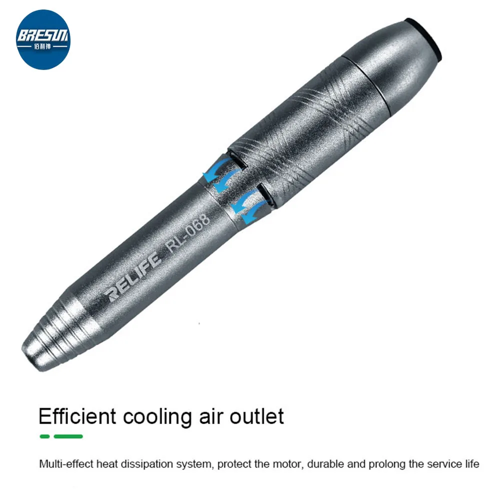

RELIFE RL-068 Mini Polishing Pen 6-speed speed adjustment for engraving and drilling motherboard repair