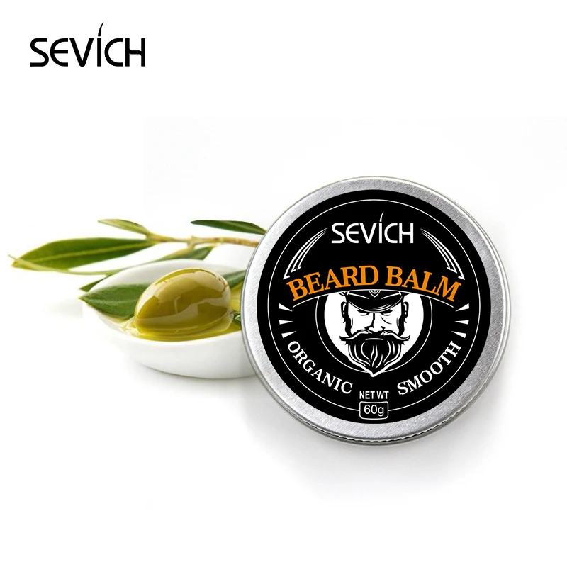 

Sevich Organic Beard Wax Hair loss Products 30g/60g Moisturizing Beard Balm For Smoothing Men's Beard Men Moustache Cream