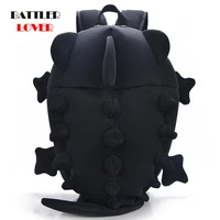 3d chameleon backpack fashion women backpacks newest stylish black canvas bagpack girls school bags unisex animal shape shoulder
