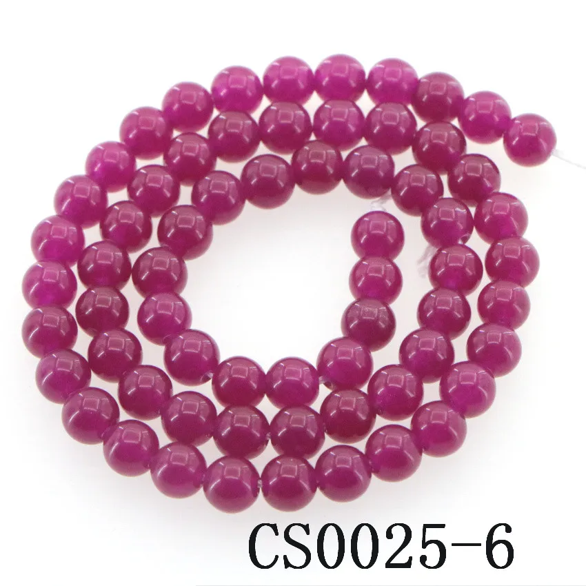 Natural Stone 4-12mm Rubys Round Loose Beads DIY Accessories Making Woman Girl Gift Necklace Bracelet Jewelry Wholesale Price | Украшения и
