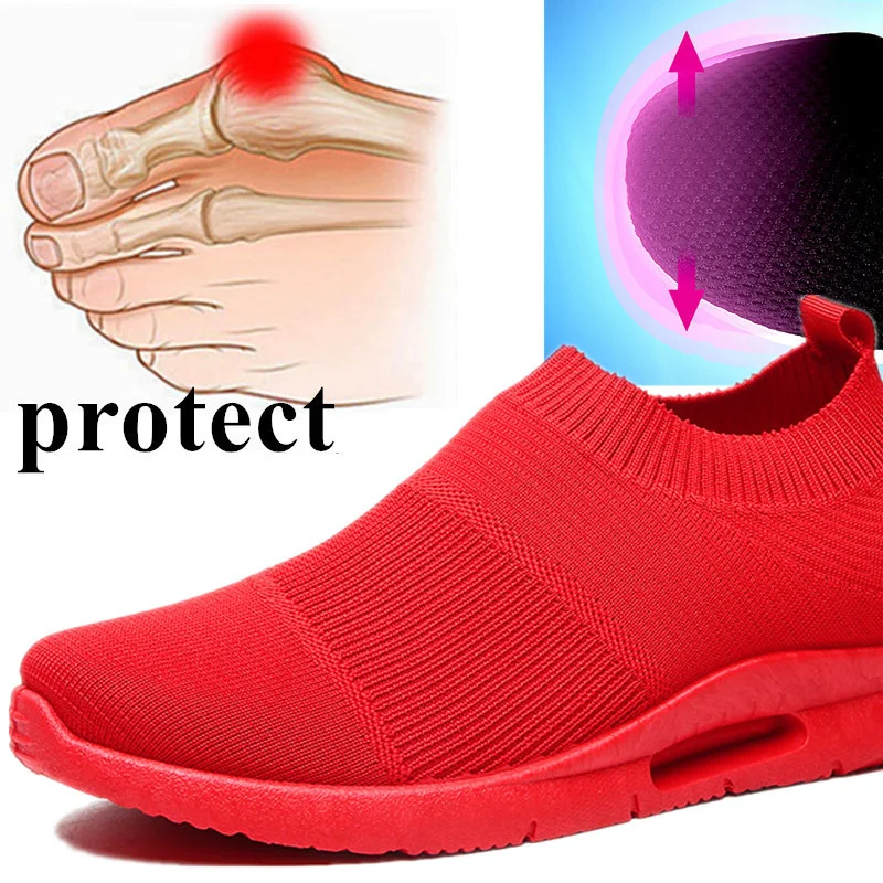 Men Light Running Shoes Jogging Shoes Breathable Man Sneakers Slip on Loafer Shoe Men's Casual Shoes Size 46 DropShipping