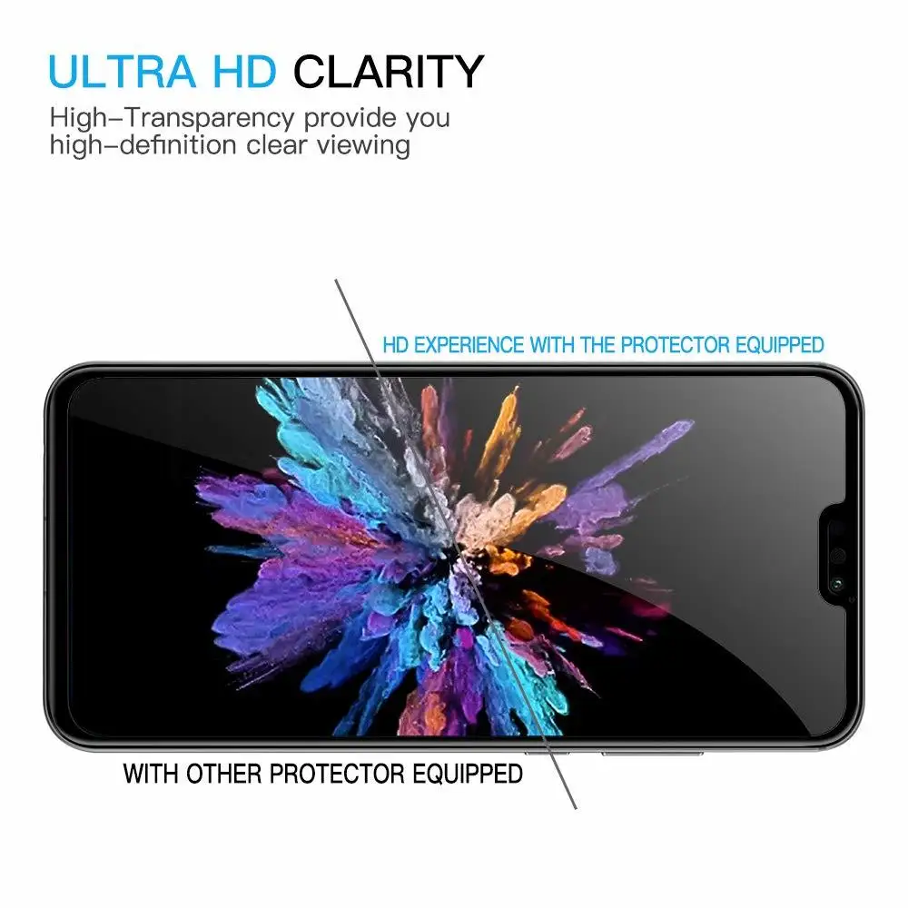 5D полное покрытие HD закаленное стекло для Huawei Honor 8 Pro 8x 8A 8C Защитная пленка lite 8X MAX