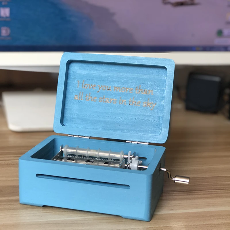 Регулируемая фотошкатулка с рукояткой 30 нот подарки для влюбленных подарок