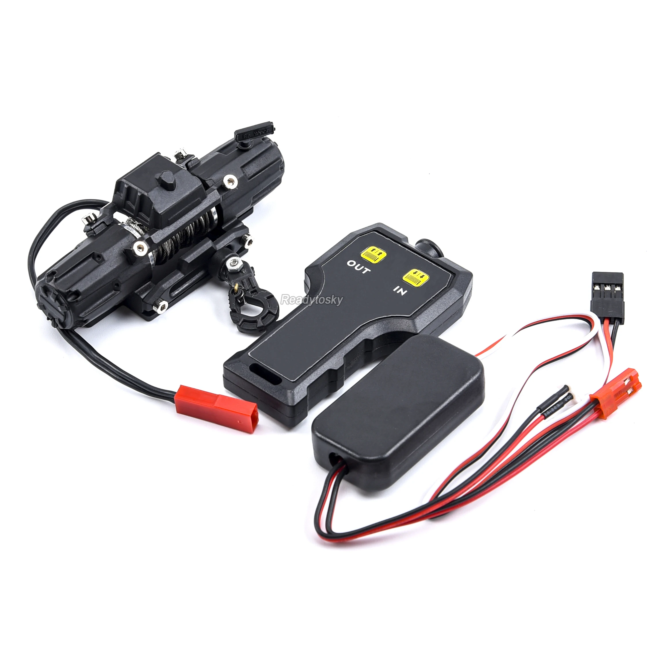 Беспроводная Автоматическая лебедка с двойным мотором пульт дистанционного