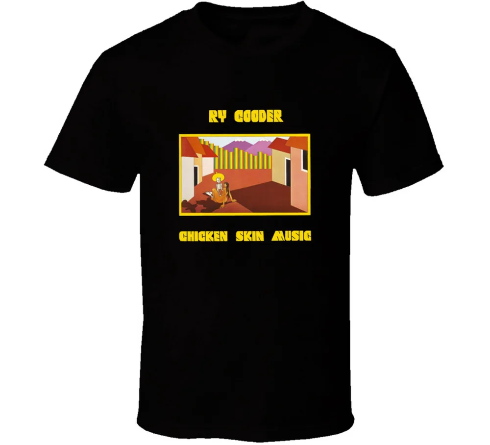 Новый Ry Cooder куриная кожа альбом Мужская футболка одежда Размер S-2Xl Футболка