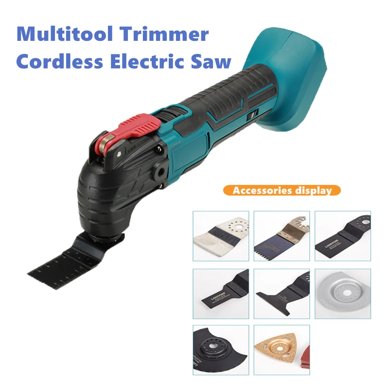 

Multi-Tools Variable Speed Electric Home Decoration Multifunction Tool Oscillating Trimmer Electric Saw for 21V Makita Battery