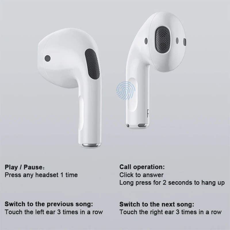 Pro 4 Bluetooth 5 0 наушники TWS HD для звонков беспроводные HiFi Музыка Спортивная Беговая